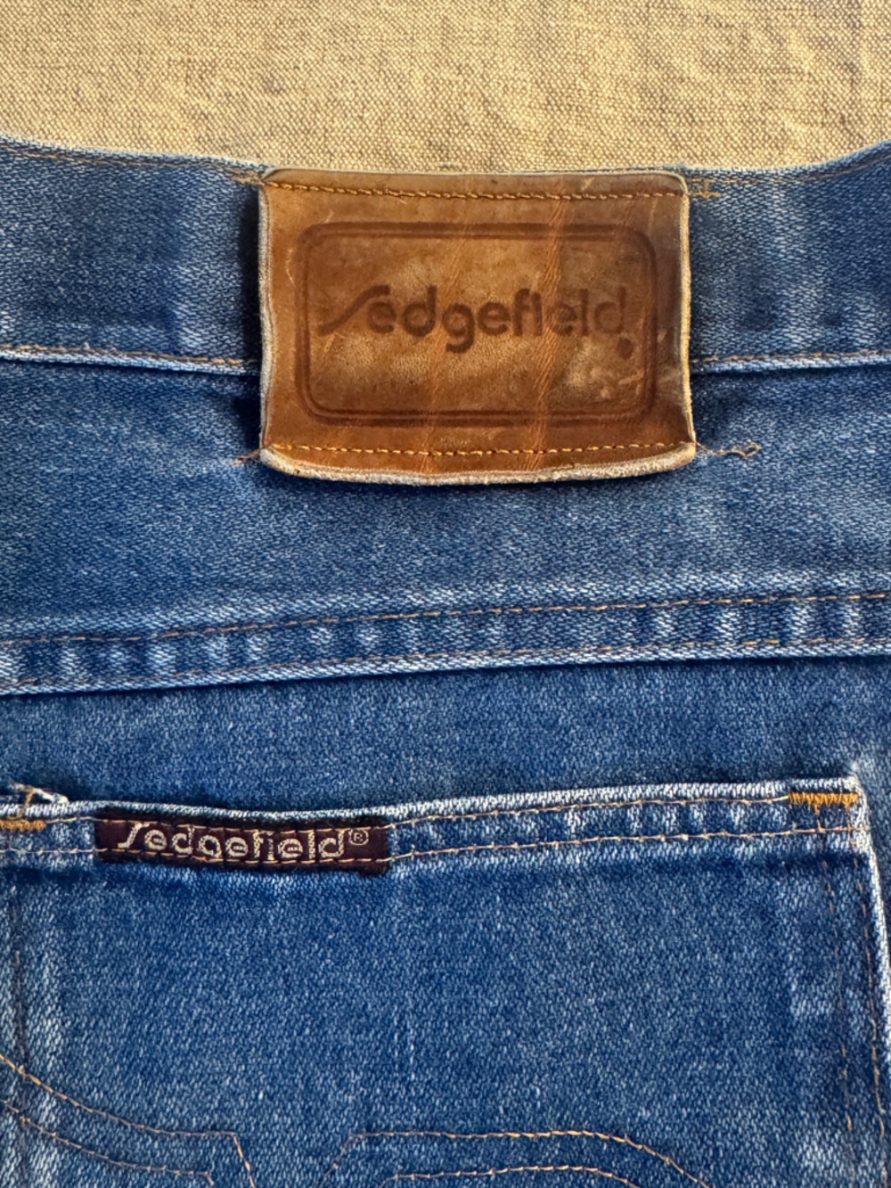 Vintage Sedgefield Men’s Jeans 34x30 Americana, Rugged durable Denim USA